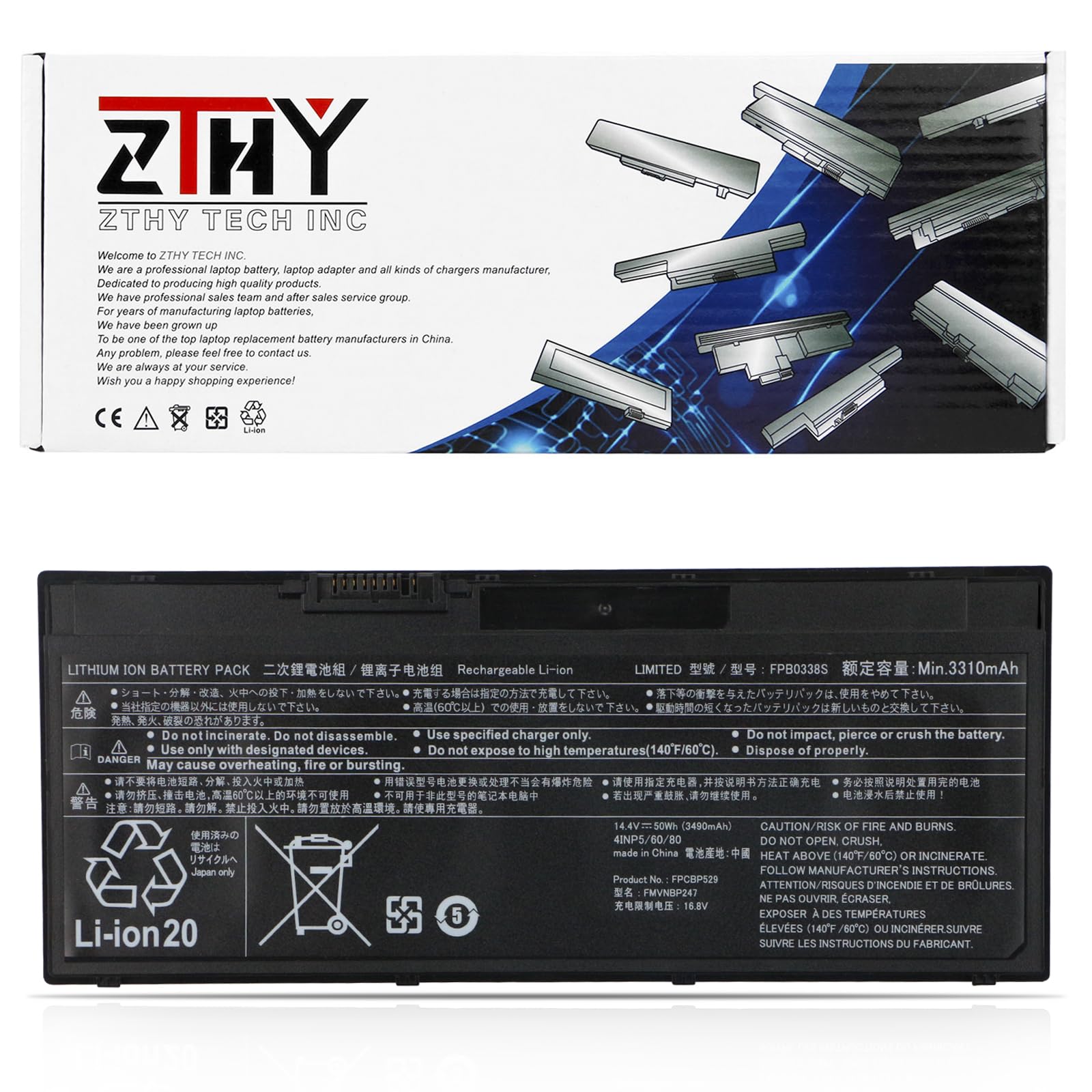 Amazon.com: FPB0338S Battery for Fujitsu LifeBook T937 T938 T939
